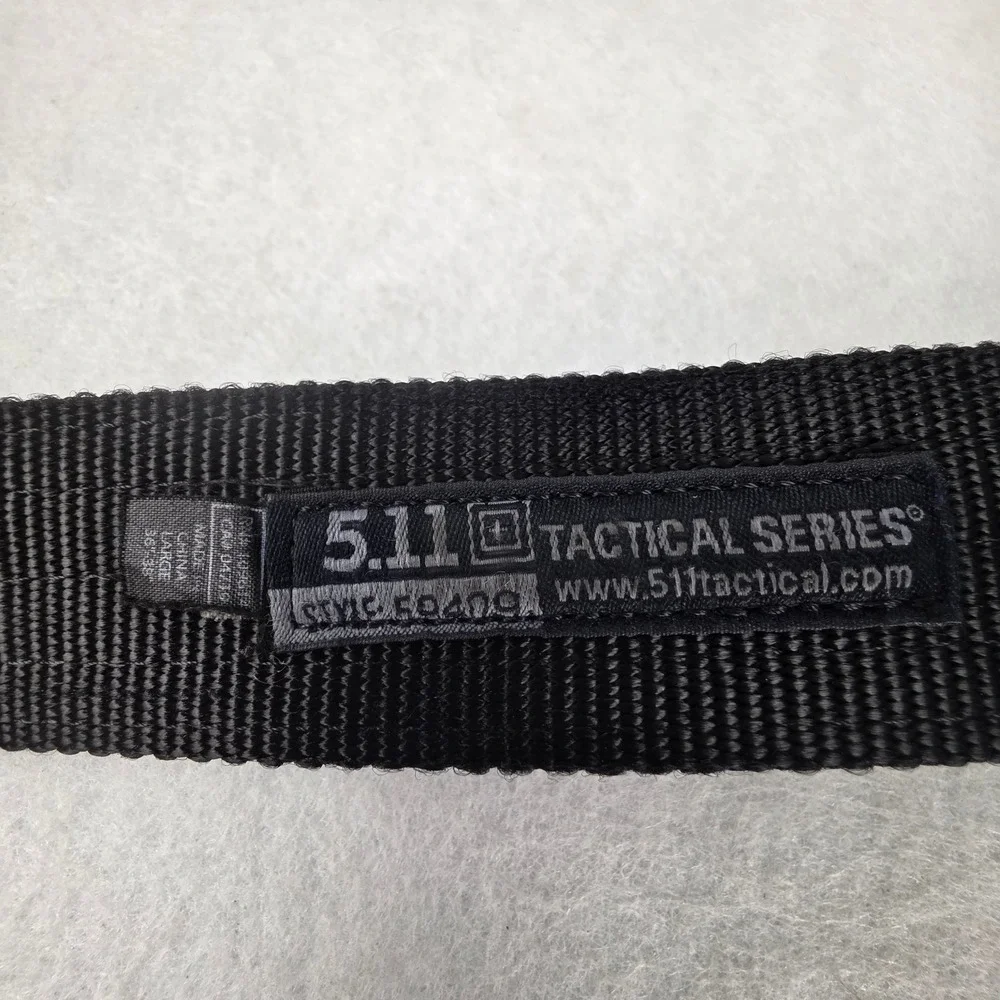 5.11 Tactical Series Mens Black Nylon Operator Belt 1.75 Inch Style 59409 Large